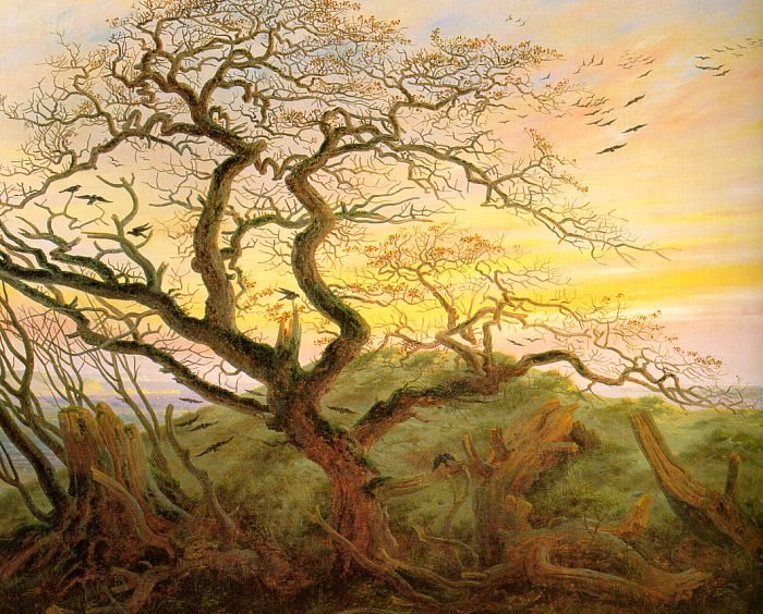 Caspar David Friedrich The Tree of Crows